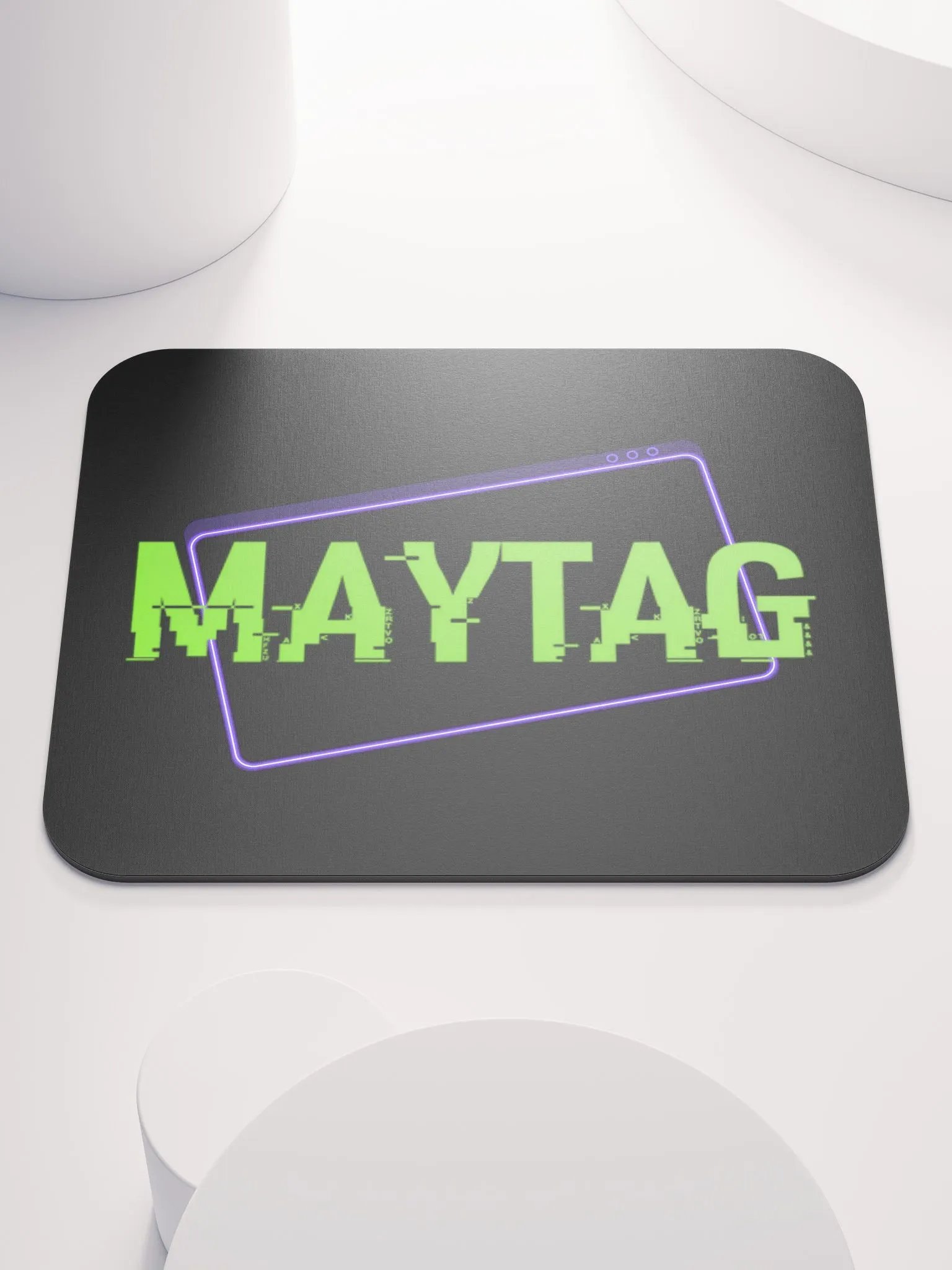 Maytag Logo Compact Black Mousepad product image (4)