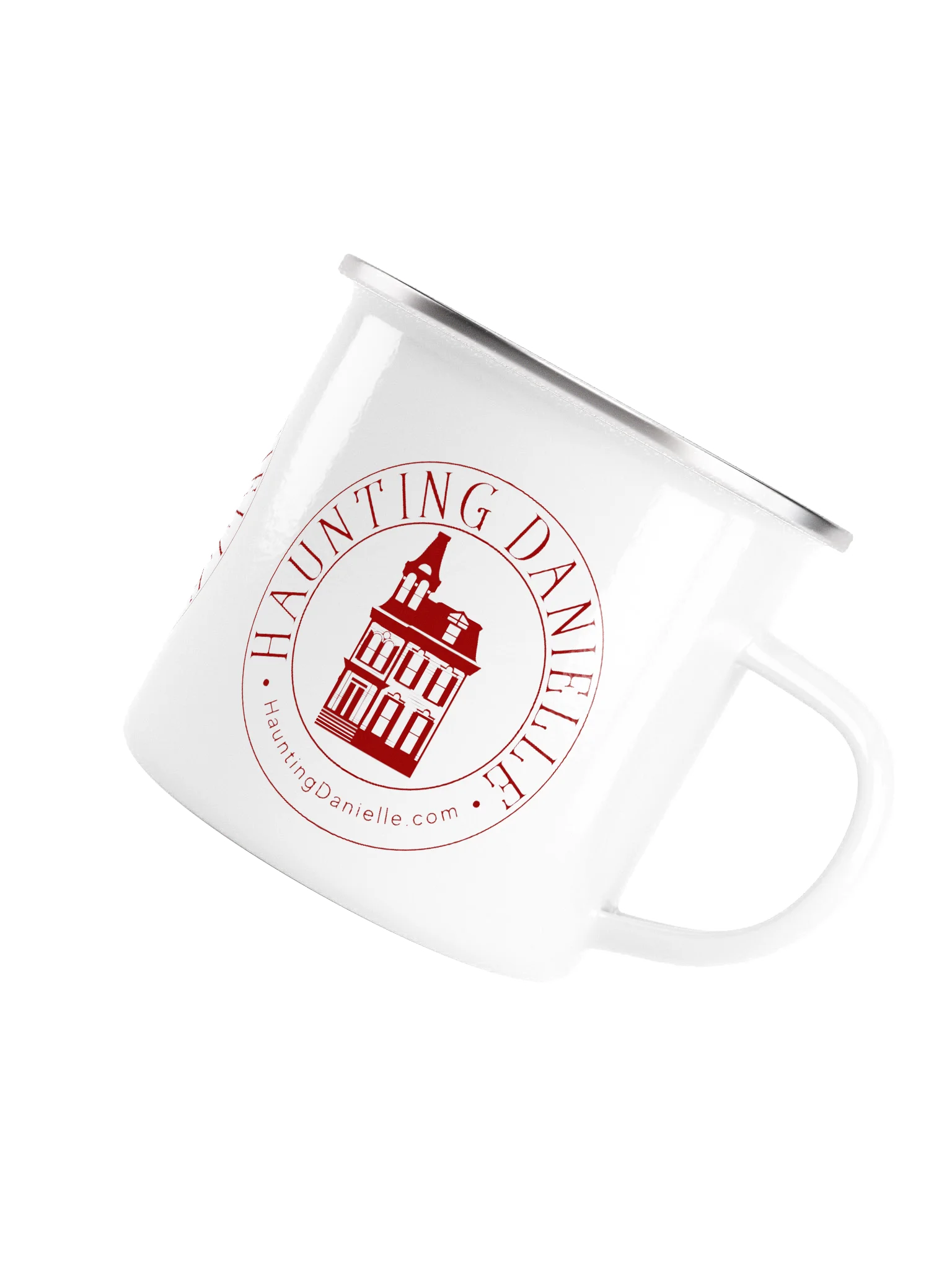 Haunting Danielle Red Metal Camping Cup product image (5)