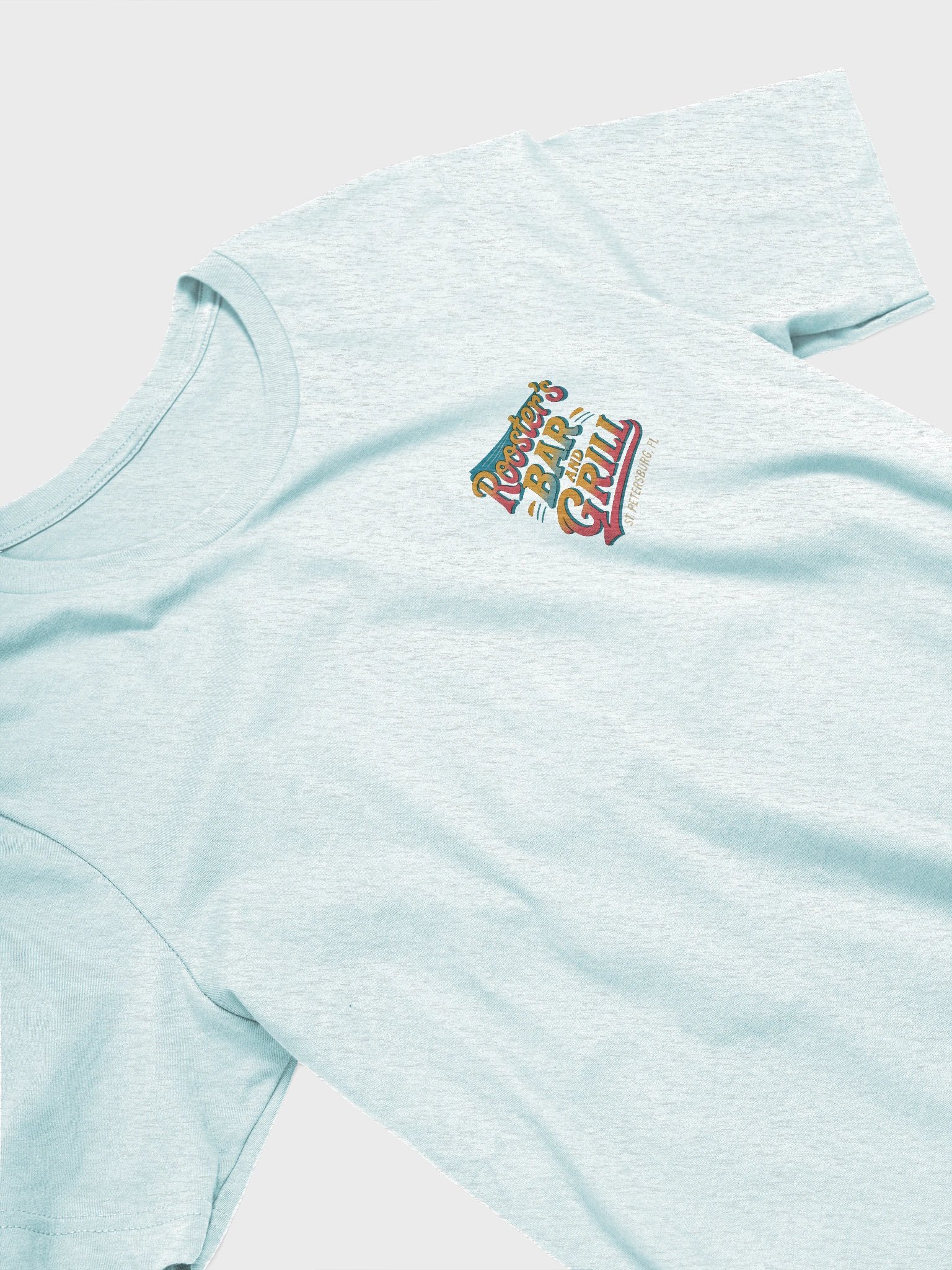 Rooster’s Bar and Grill Logo - Retro Beach Bar Design from St. Petersburg FL Tee product image (3)