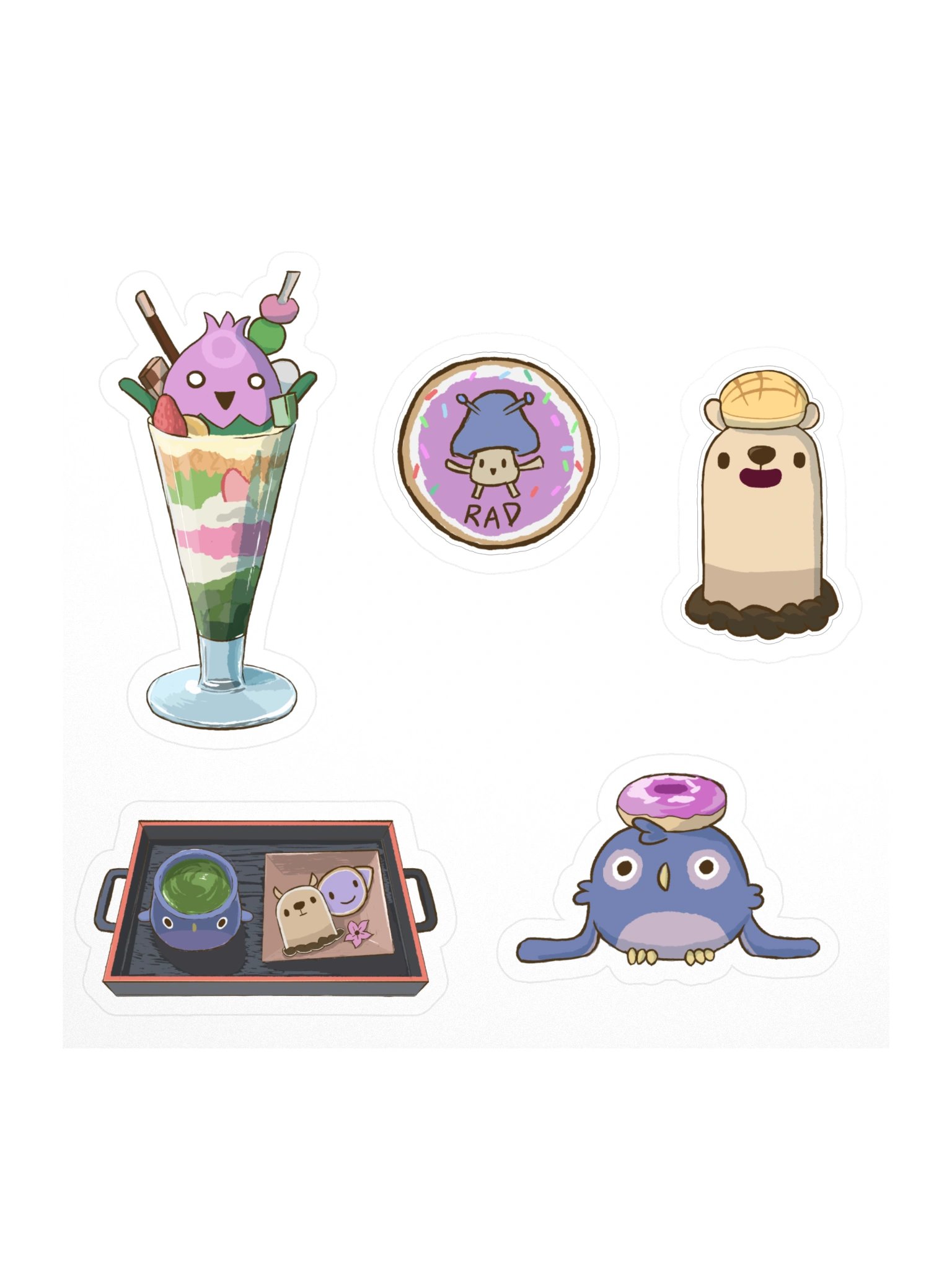 Rakuen Dessert Stickers 1 product image (1)