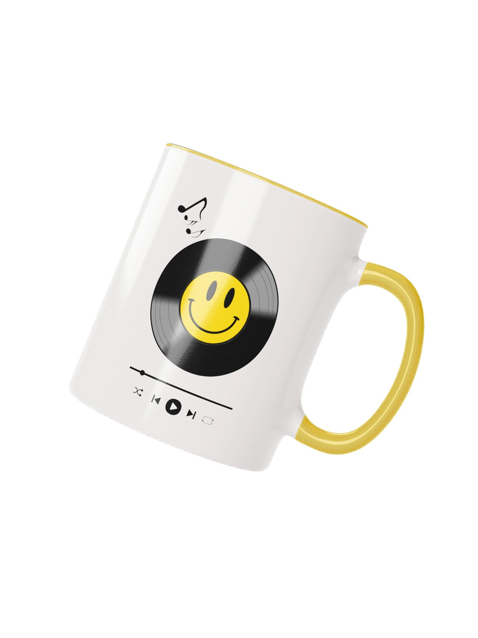 Smiley Face Ceramic Music Mug product image (2)