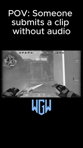 POV: Someone submits a clip without audio

If YOU wish to be featured on our socials, join our community and submit YOUR best...