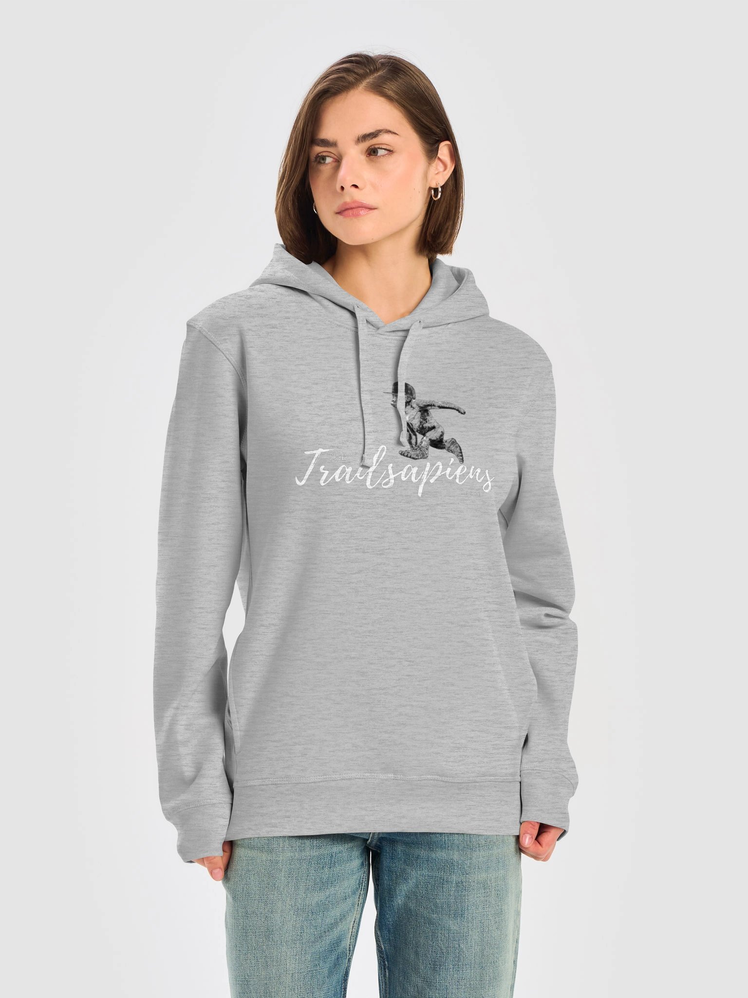 ECO-Friendly & Organic Premium Quality hoodie with Trailsapiens logo. product image (1)
