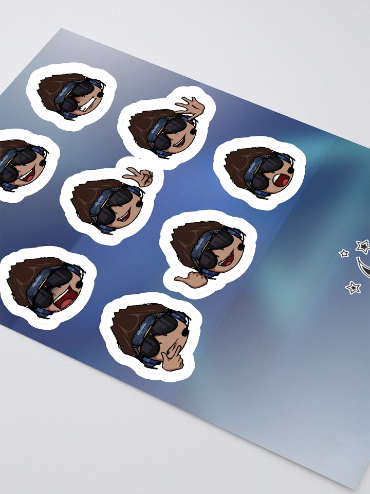 DarkSky Emojis Sticker Sheet (Series 1) product image (2)