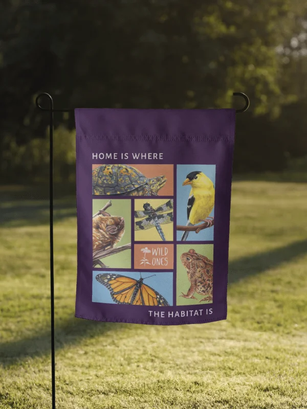 Home is Where the Habitat Is (Garden Flag) product image (2)
