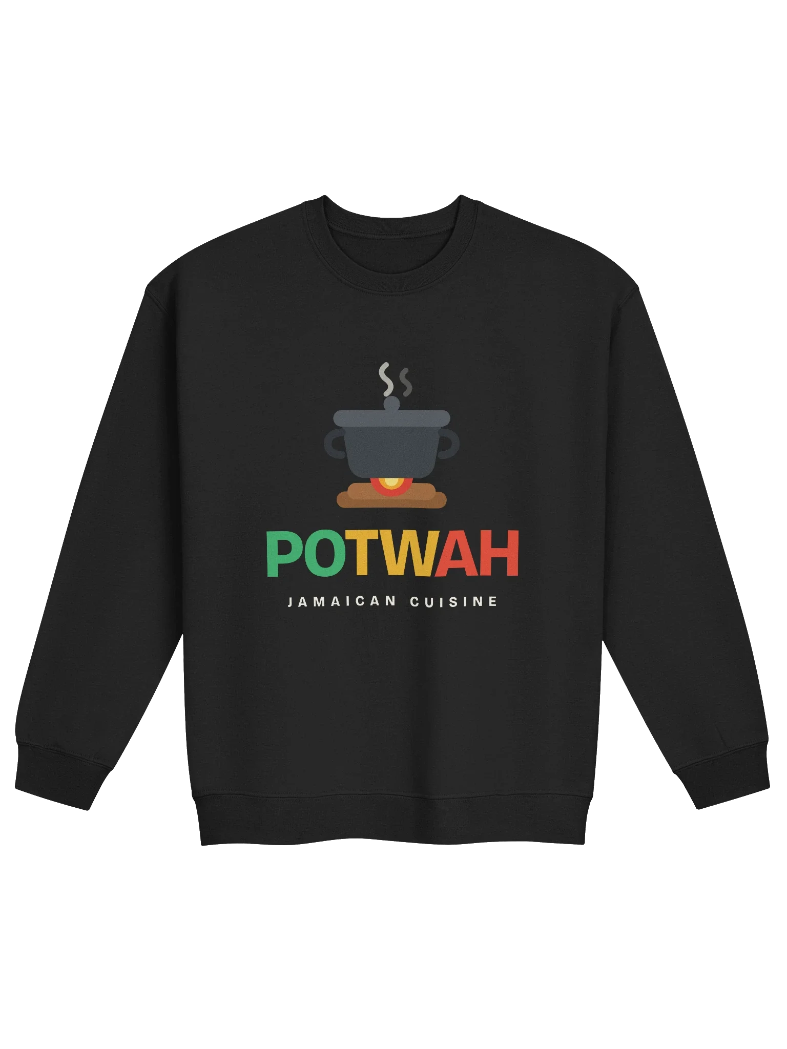 Potwah Crewneck — Potwah Jamaican Cuisine merchandise