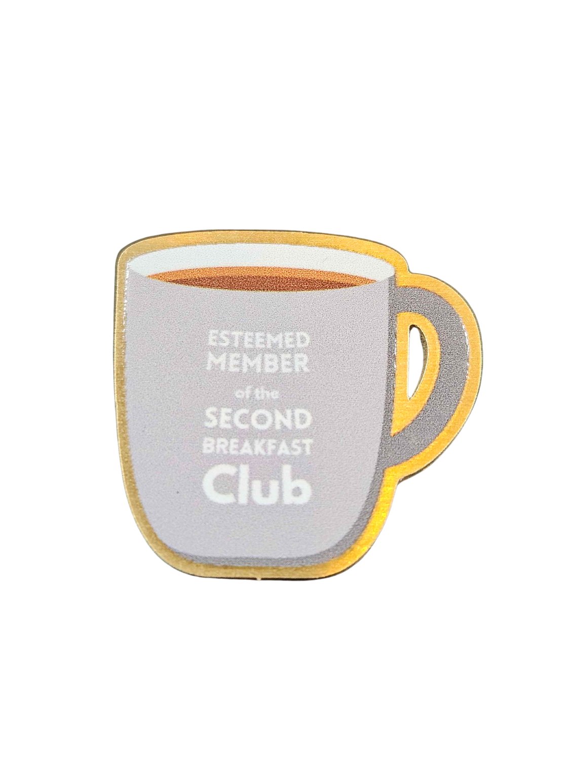 Official Club Member Antique Gold Lapel Pin product image (1)