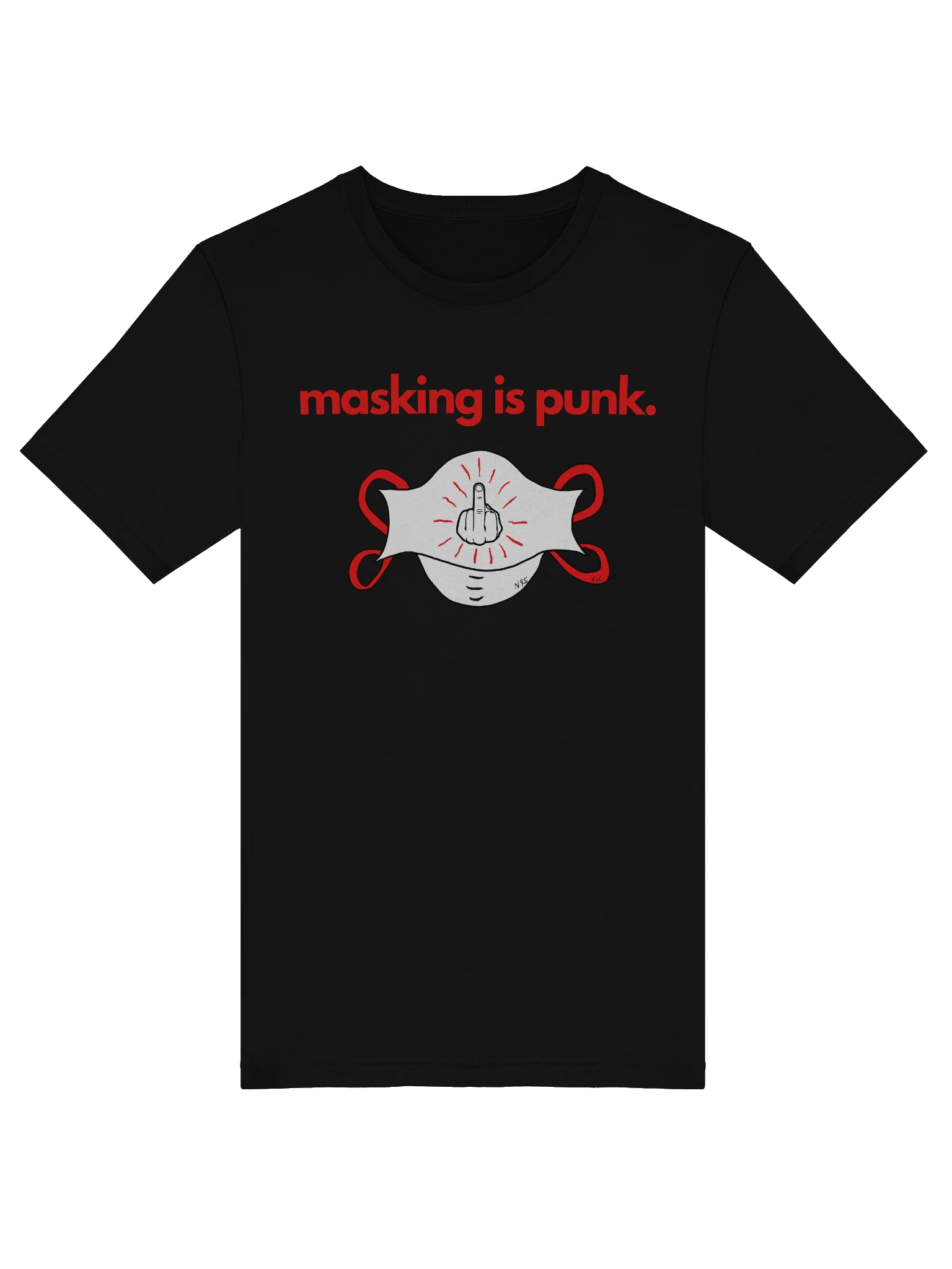 Masking Is Punk tee product image (5)