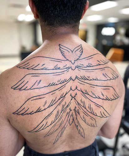 Back piece inspired by Mazino from Tower of God for @a7md.1.01 ! 🖤🪽

Healed and touched up ☺️

.
.
.
#art #artwork #tattoo #t...
