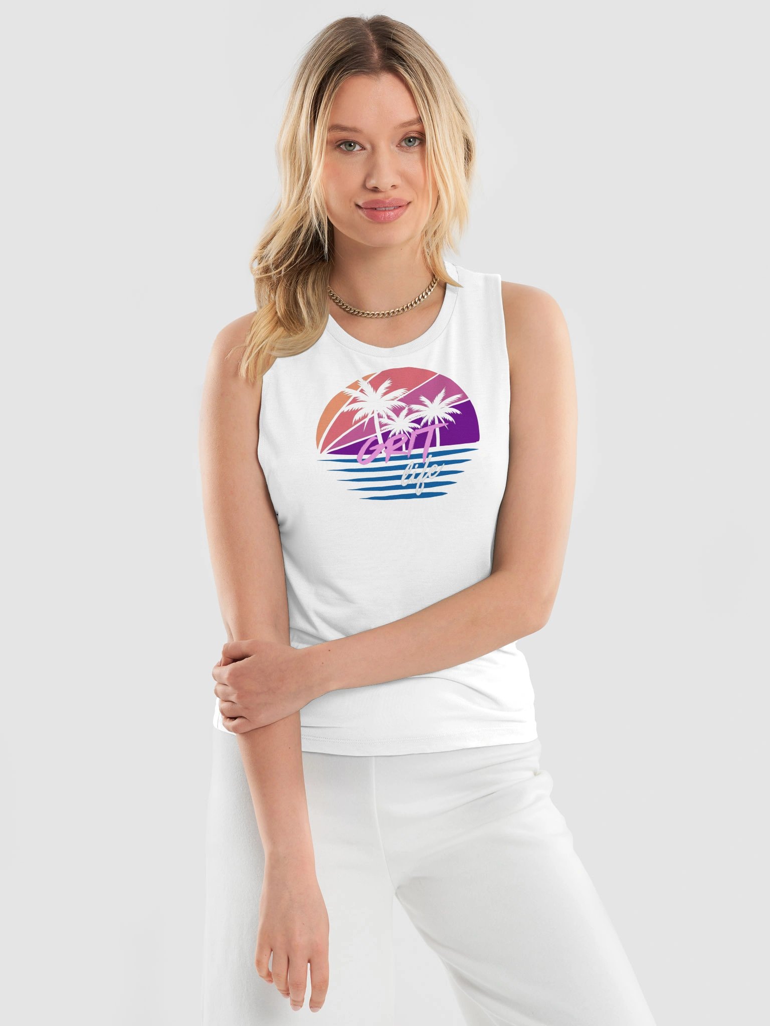 GRIT Life Tropical Sunset Tank product image (3)
