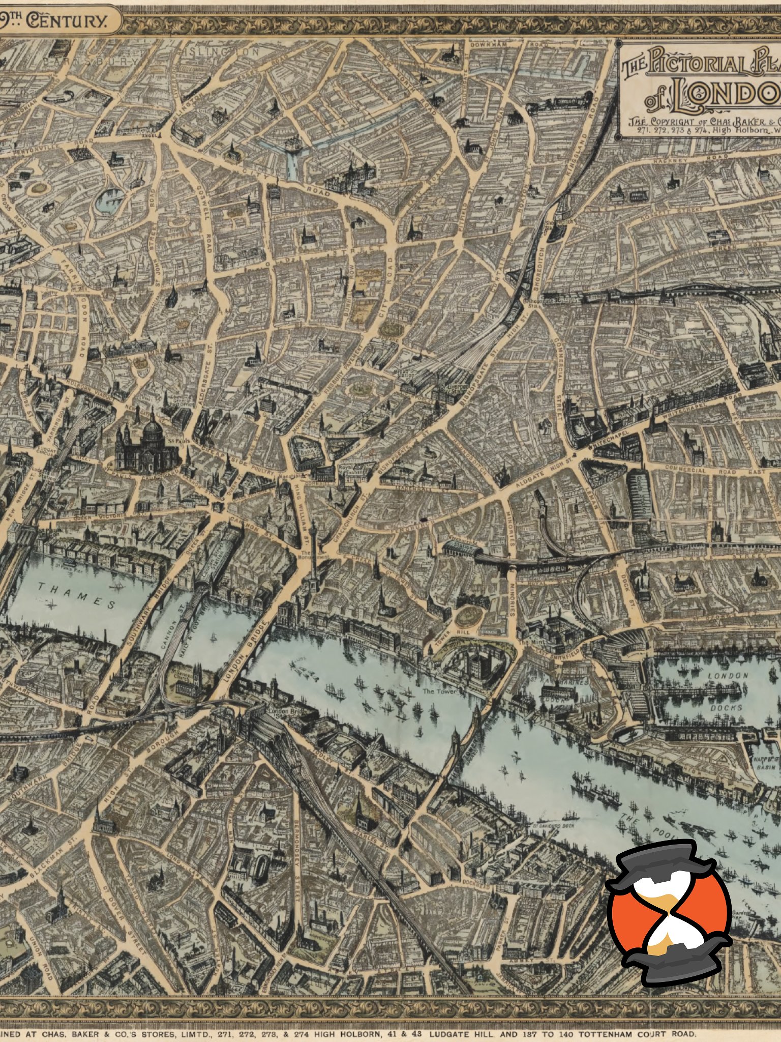 London 1877 (Unframed Poster Print) product image (3)