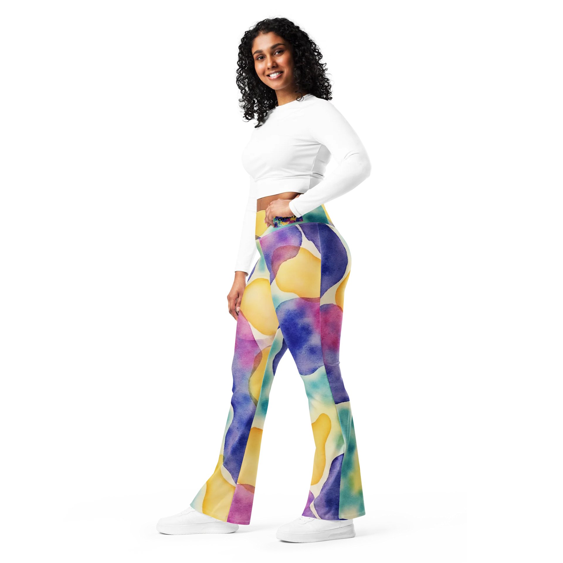 Barry Grady 'Blossom Breeze' Flare Leggings product image (11)