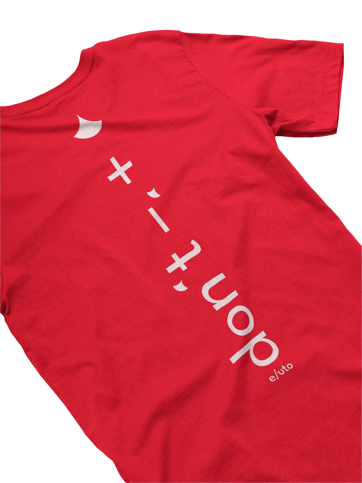 don't −, +: Two-Sided Utopian Tee product image (7)