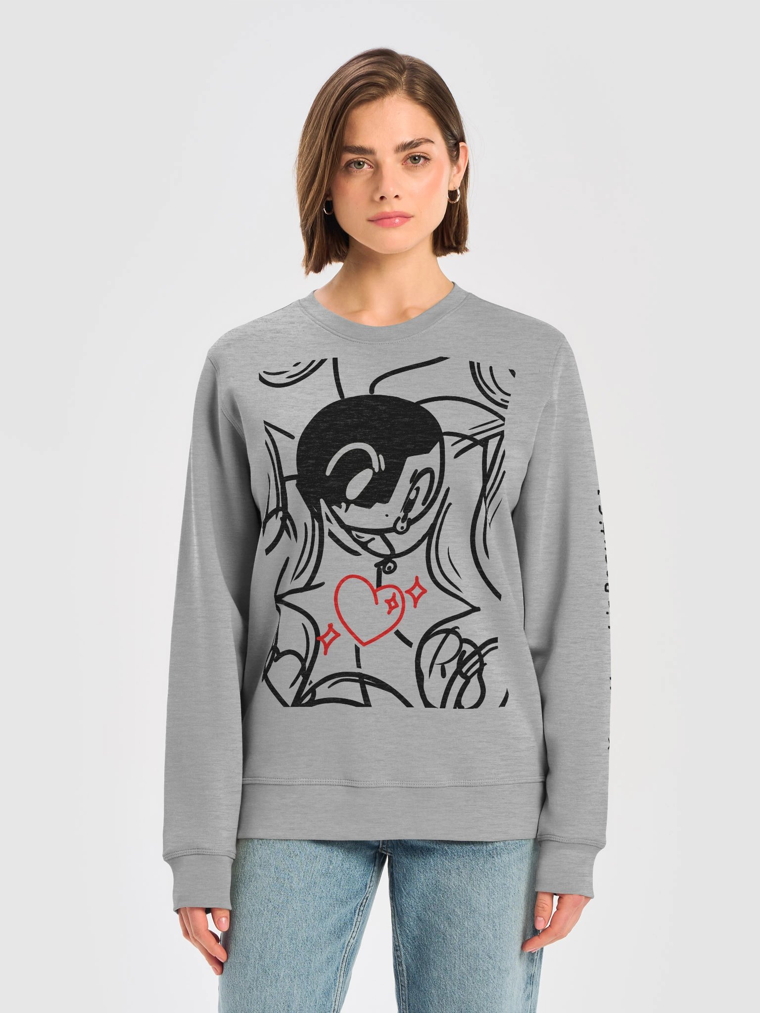 Your Heart is Beautiful (Unisex Organic Sweatshirt) product image (5)