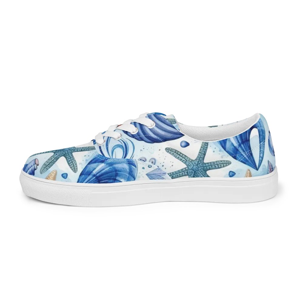 Seashell Serenade Canvas Sneakers product image (5)