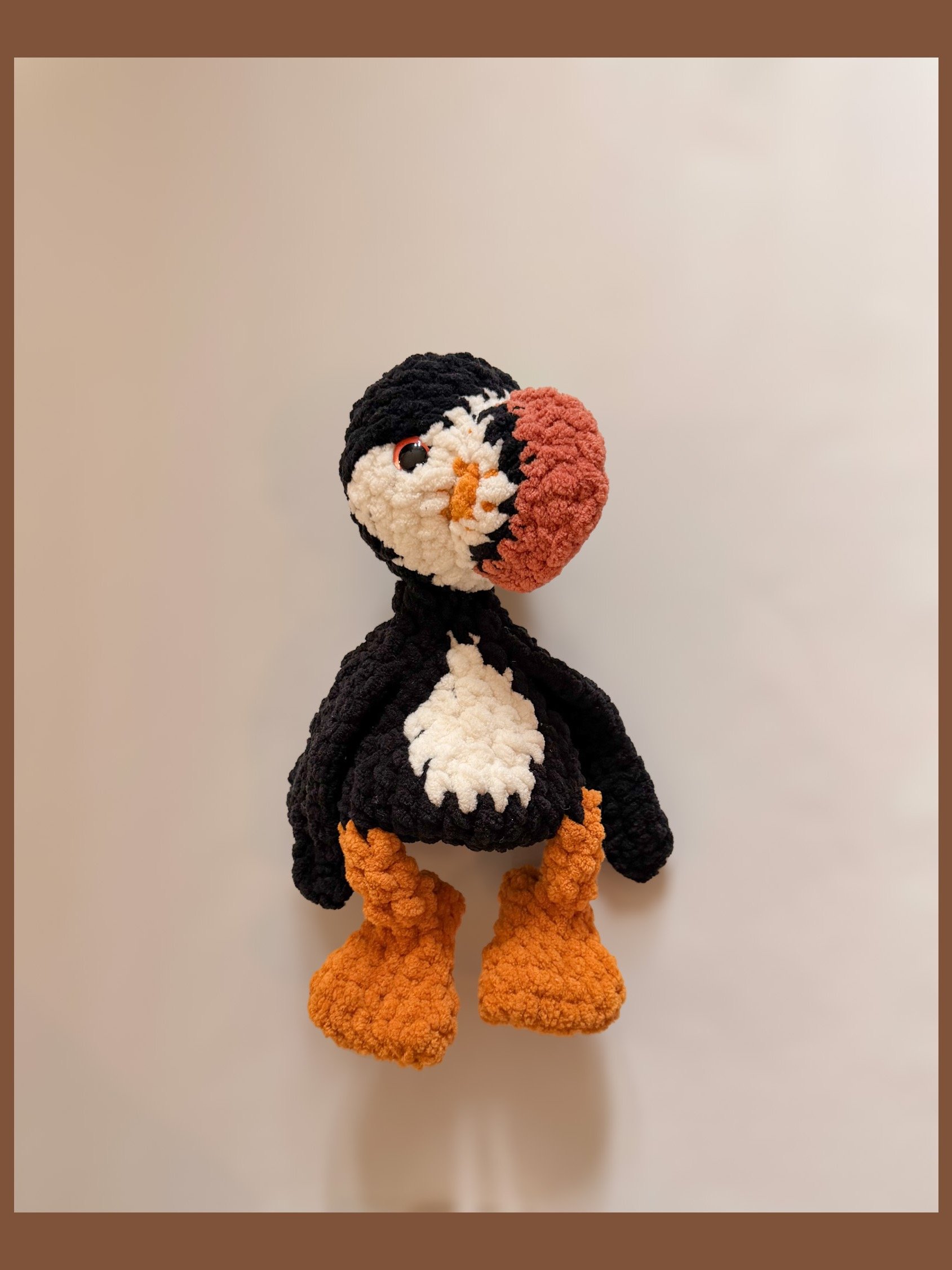 Crochet Pattern: Lundi the Little Puffin Snuggler PDF - US Terms product image (5)