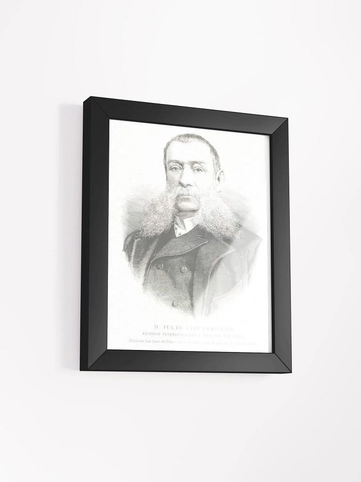 Cuadro - D. Julio C. Vizcarrondo y Coronado: Diputado Provincia de Puerto Rico product image (2)