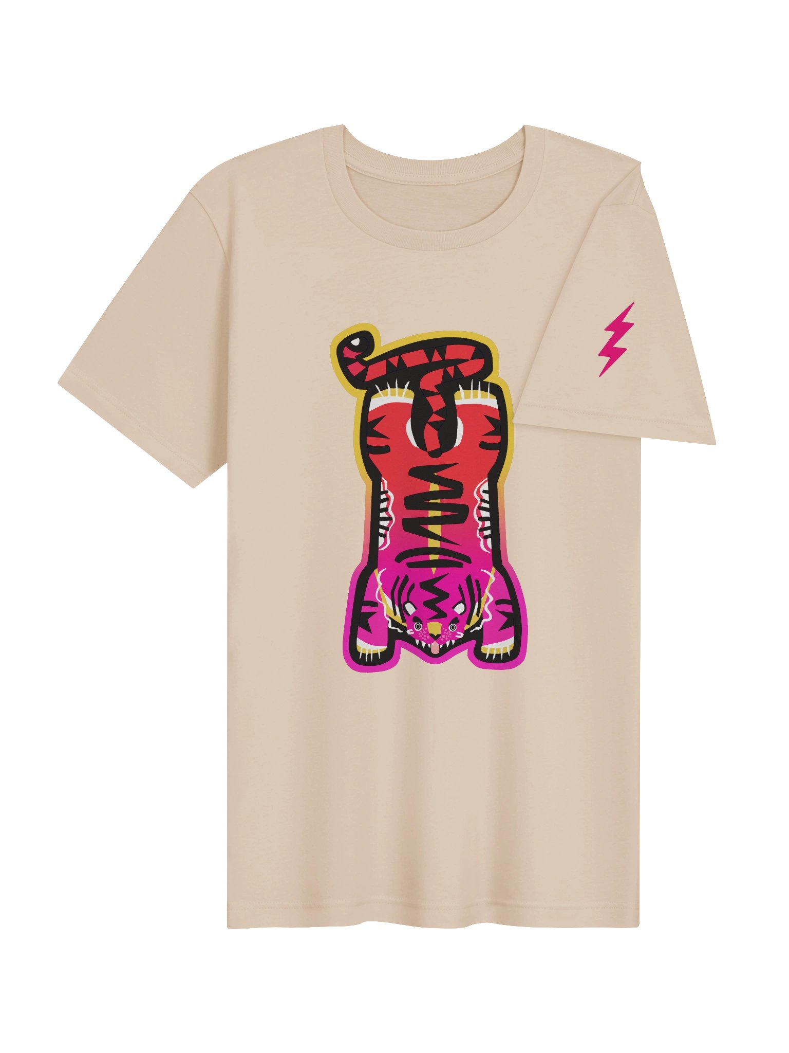 Orange and Pink Tiger - T-Shirt product image (5)