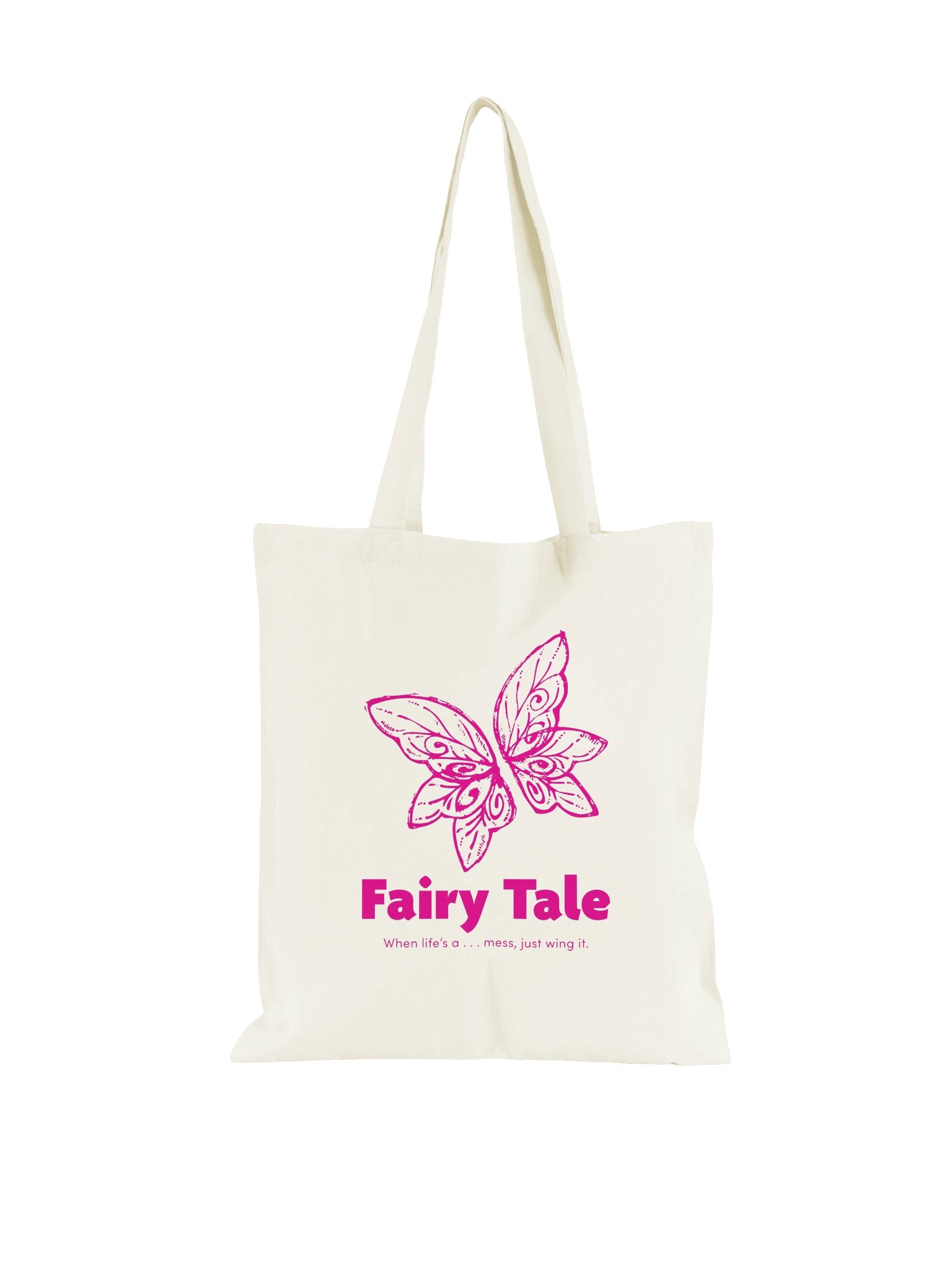 Pink Fairy Wings Tote Bag product image (17)