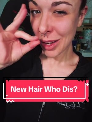 Hello, yes I am awkward. Yes I did do my own hair when I shouldn’t have. No it won’t ever change 😅🤣 #newhair #streamer #hairtransformation #transition #athomehaircut 