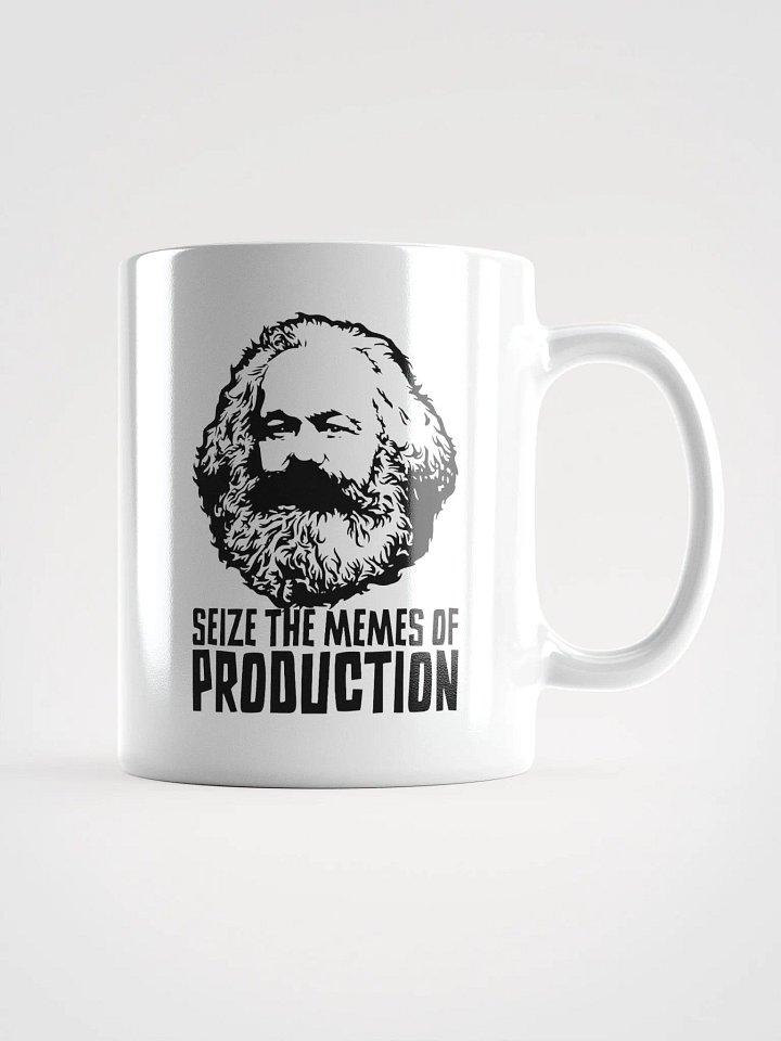 Seize the Memes of Production | Funny Karl Marx Coffee Mug product image (1)