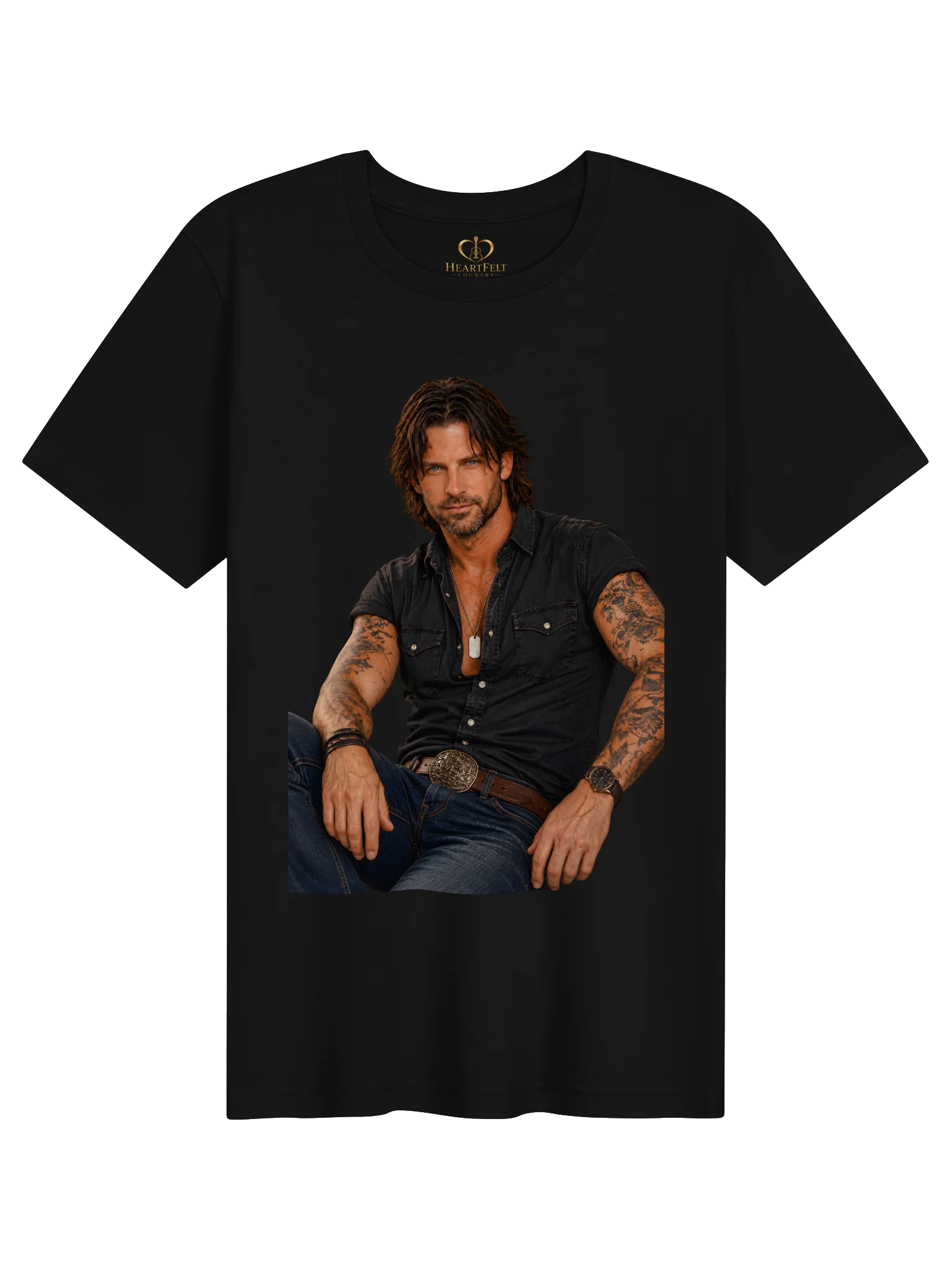 Heartfelt Country – Wear the Music Artist Tee UNISEX