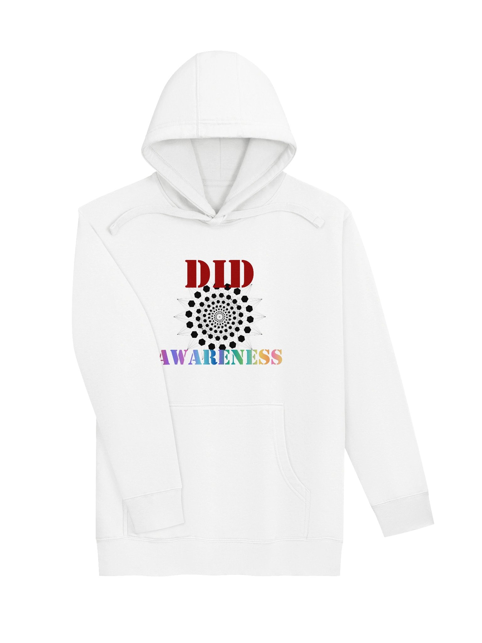DID Awareness Fractal Hoodie product image (3)