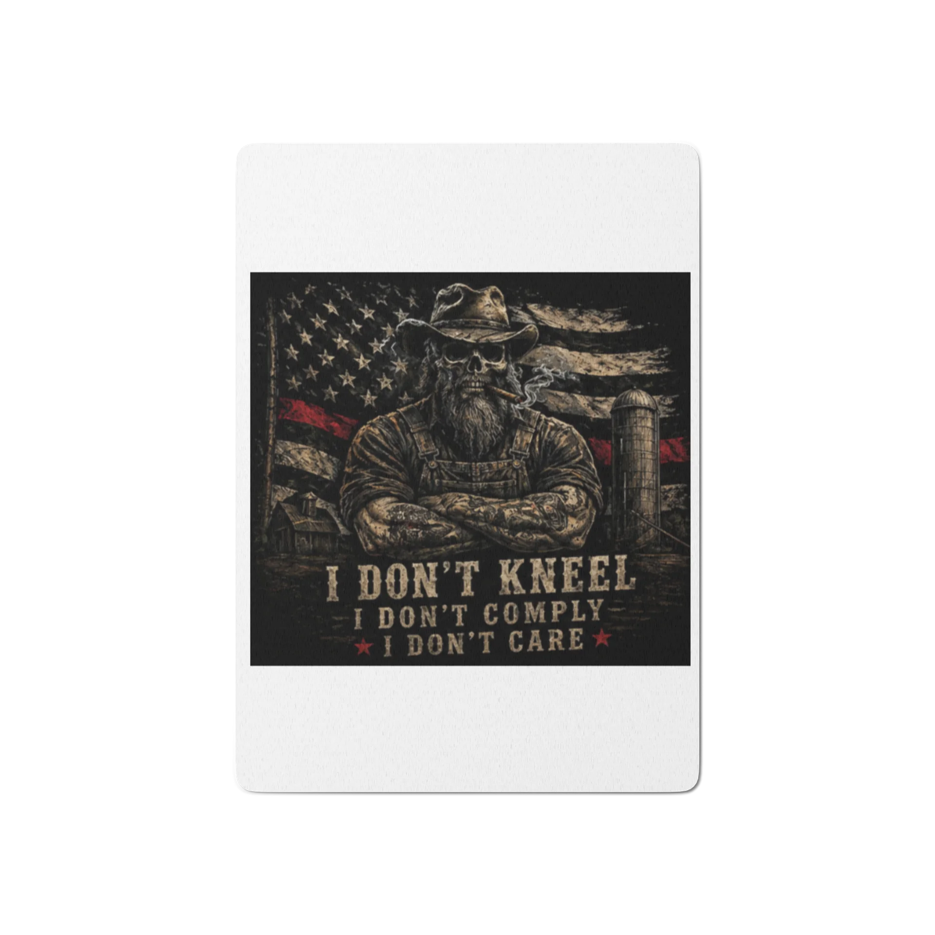 I Dont Kneel - I Dont Comply Playing Cards product image (1)