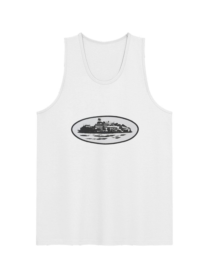 Corteiz Alcatraz Tank Top White product image (1)