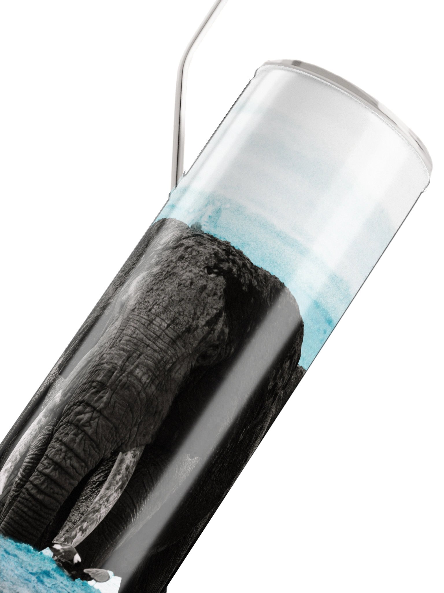 Elephant Watercolor Art Tumbler product image (4)