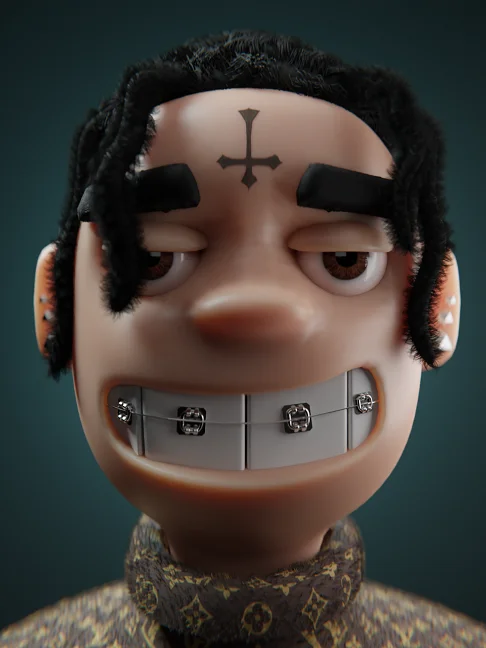 Stylized 3D Hip Hop Character product image (1)