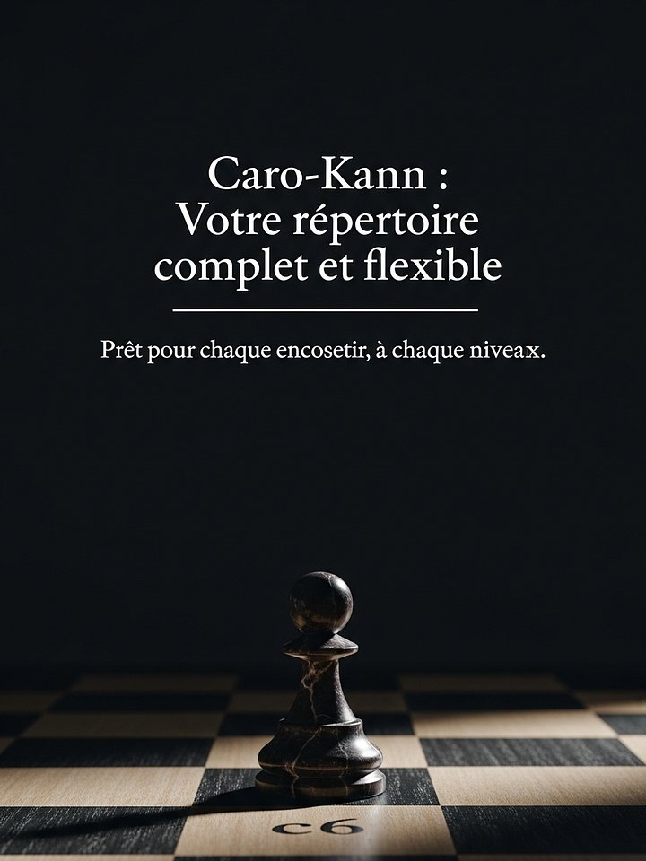 Caro-Kann : Votre répertoire complet et flexible – Prêt pour chaque adversaire, à chaque niveau product image (1)