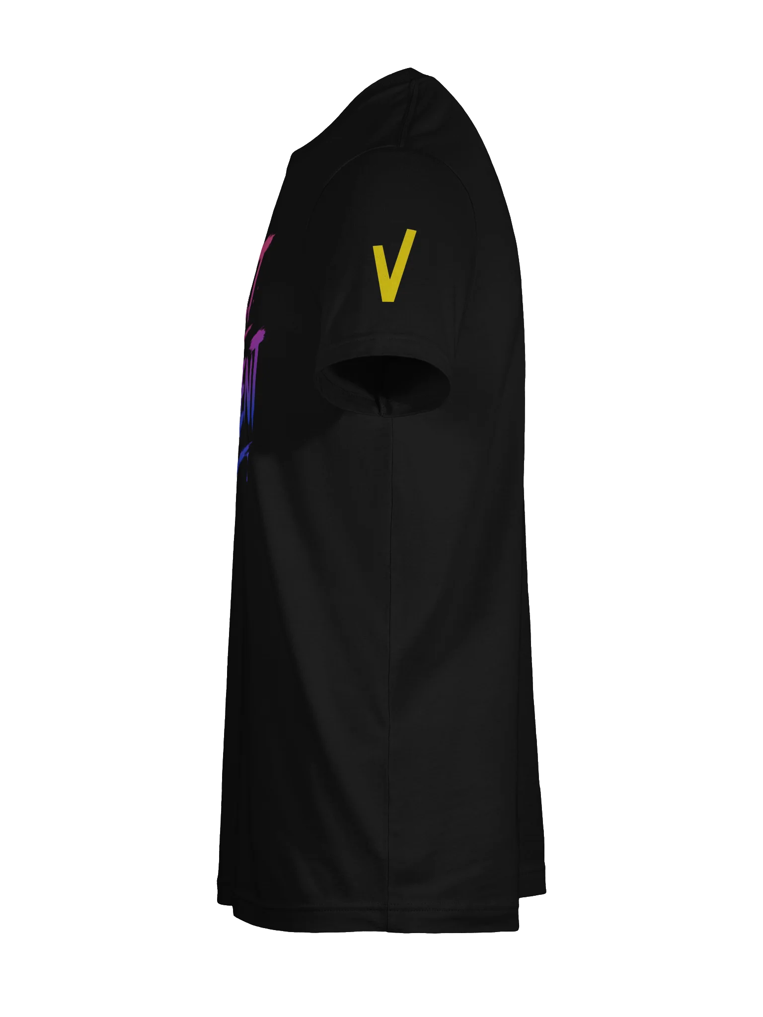 Built Different Gradient Performance Tee – Black Edition product image (9)