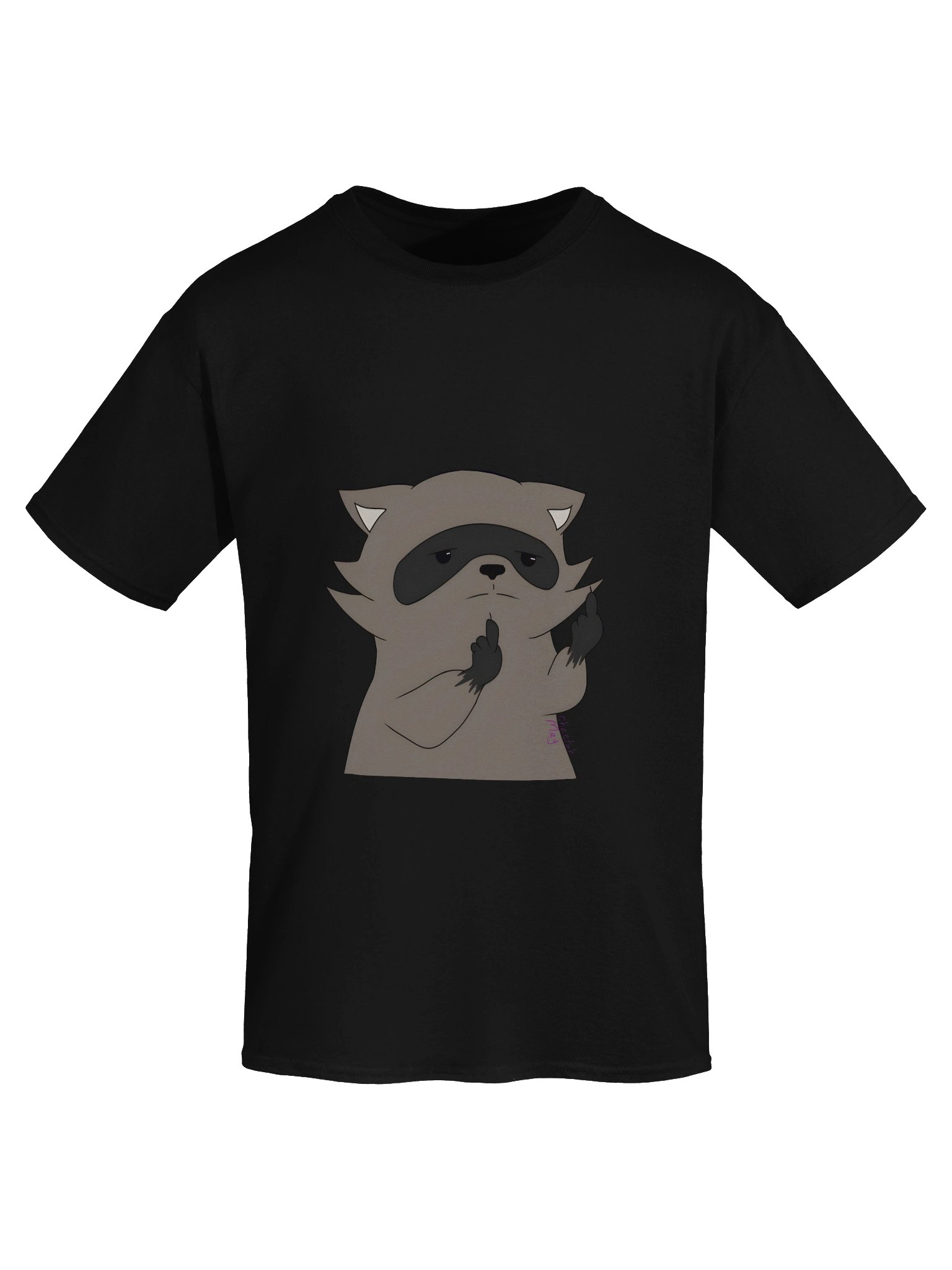 RespawnRaccoon's Middle Finger T-Shirt product image (7)