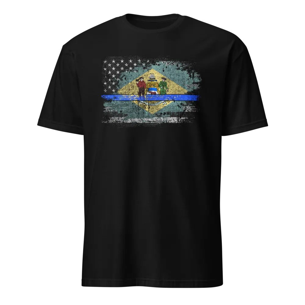 Delaware Thin Blue Line Flag product image (1)