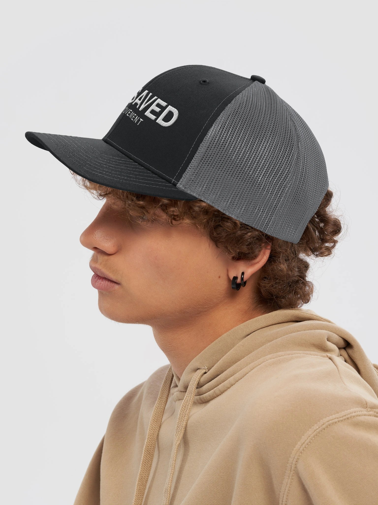SAVED Movement Logo Trucker Hat product image (7)
