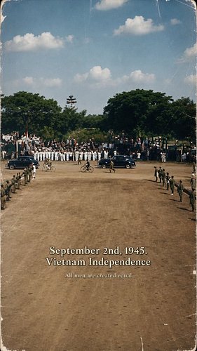 Happy 81st independence day vietnam 🇻🇳 I restored this from real archival footage from September 2nd, 1945 💜 

It's not just ...