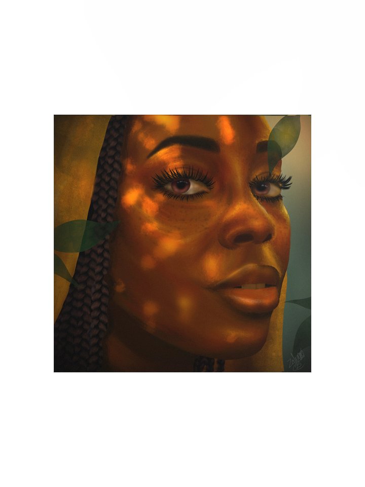 Liberian Girl Vibrant Matte Poster Print product image (2)