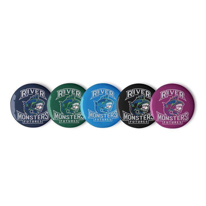 Fierce Futures Logo Pin Button Set product image (1)