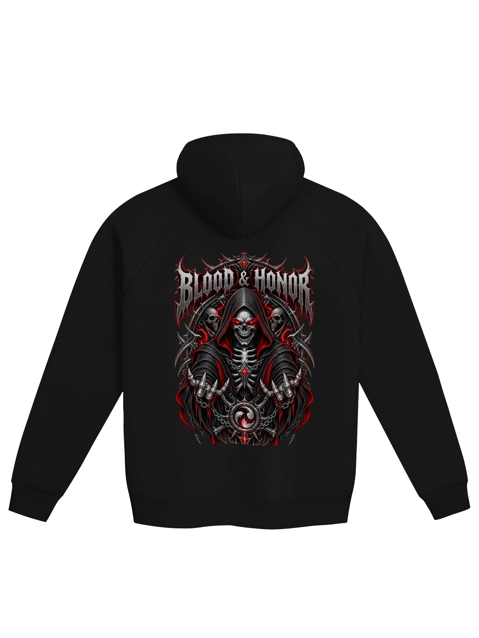 MR.ADLEST Chrome Logo Eco Raglan Hoodie product image (10)