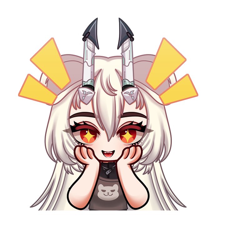 Lily Star Eyed Sticker product image (1)