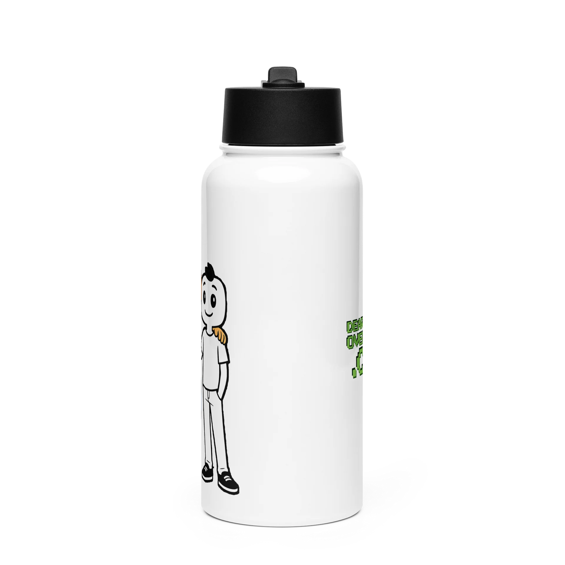 Dear Future Overlords Stainless Steel Water Bottle product image (4)