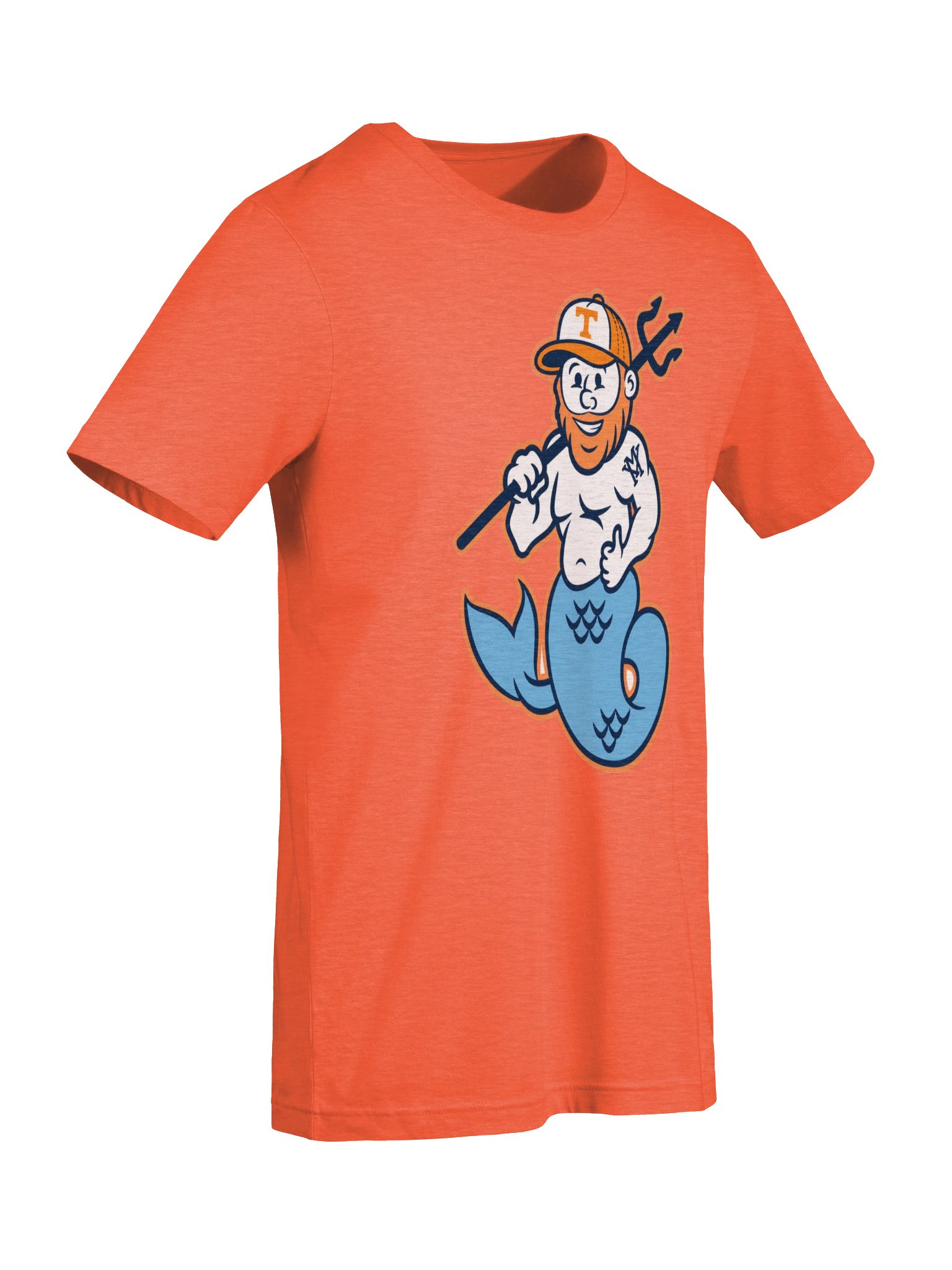 Merman Volunteers – Heather Orange Tee product image (7)