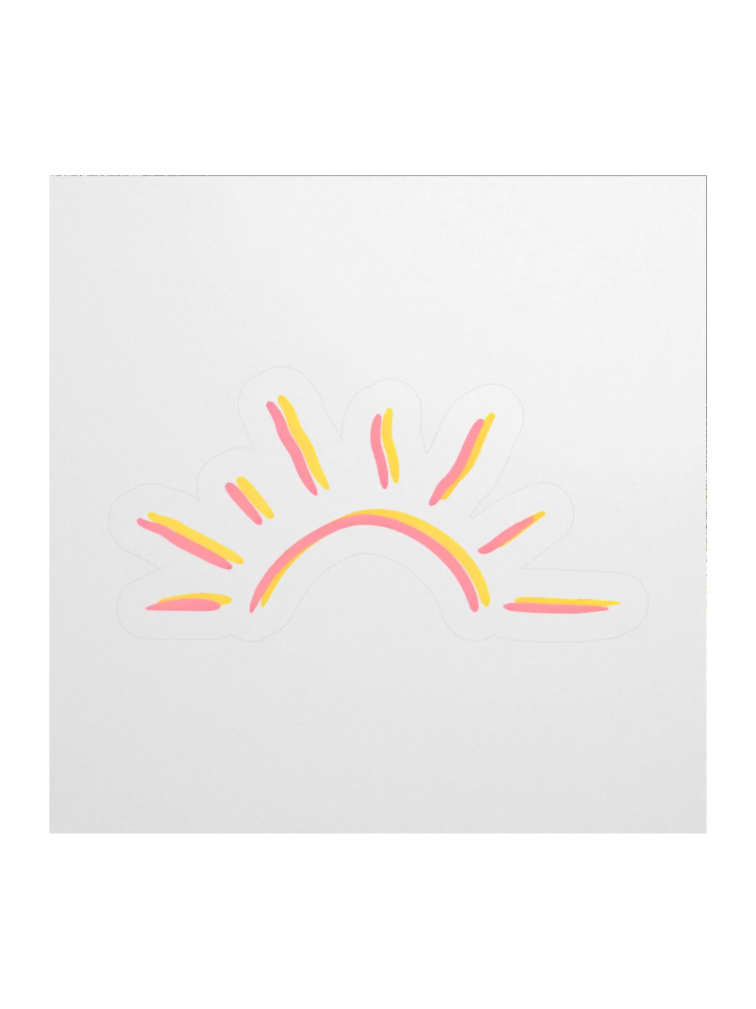 Sunshine Kiss Cut Stickers product image (1)