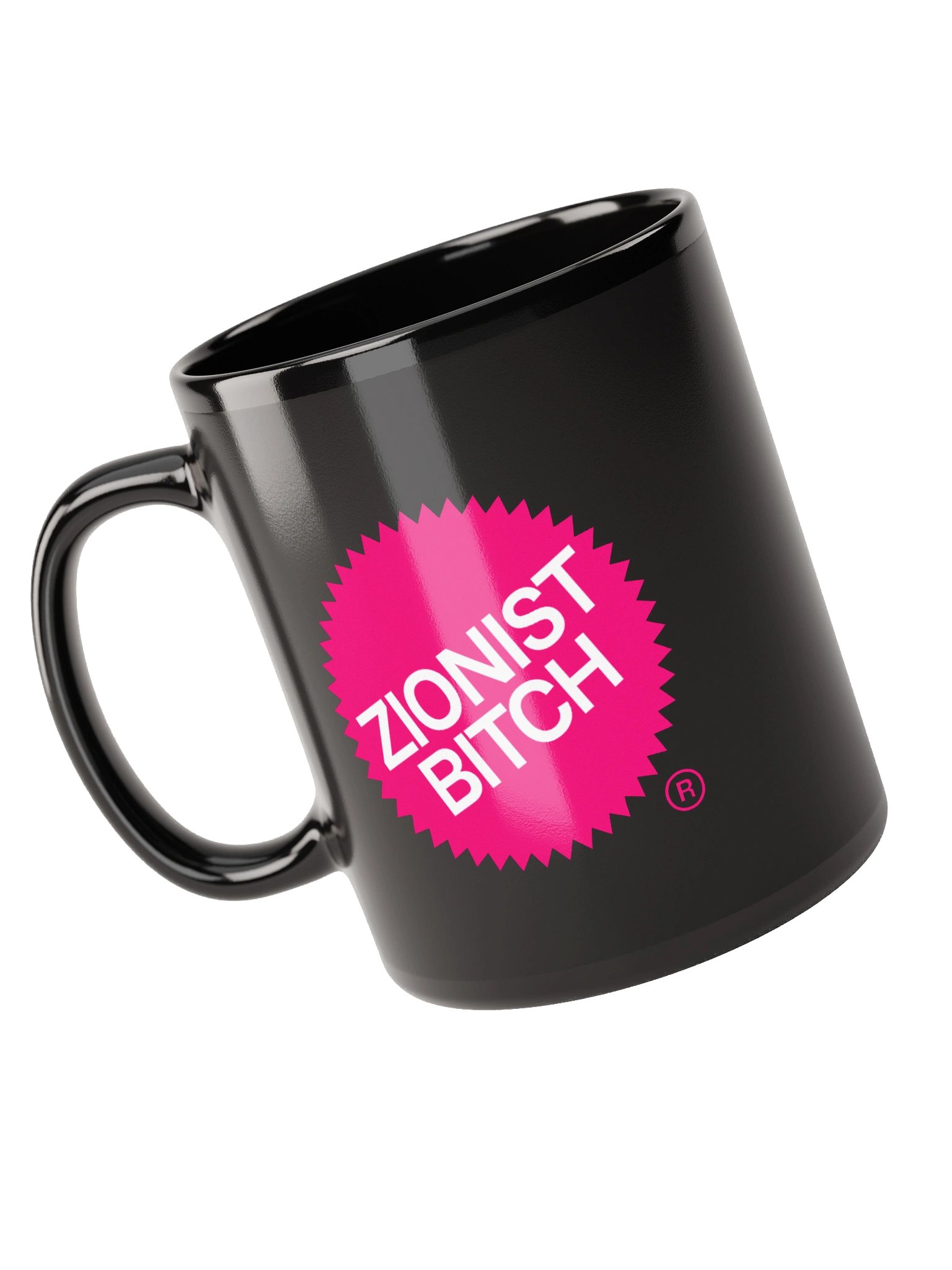 Zionist Bitch Label Mug (Black) product image (5)