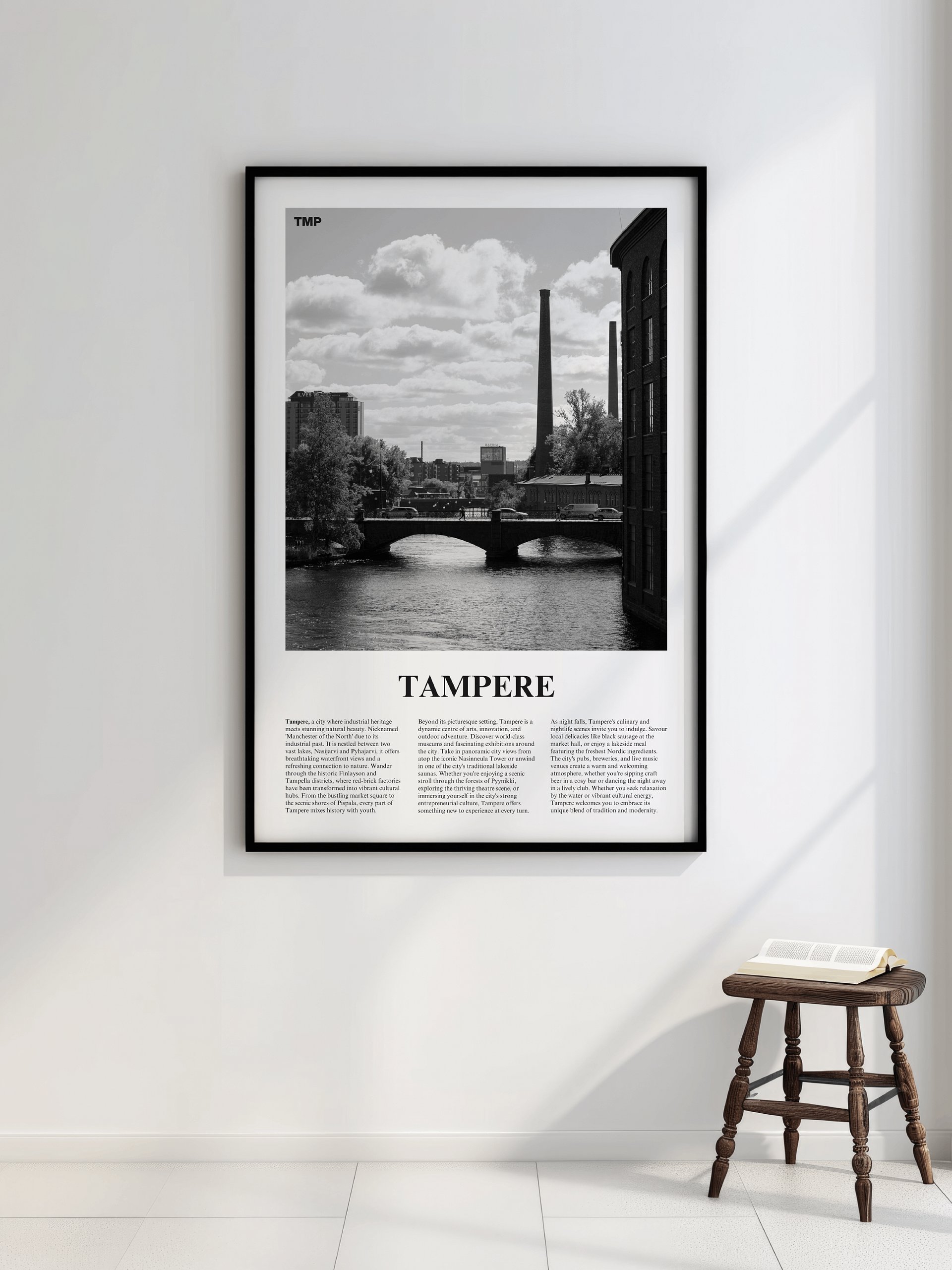 Tampere 02 Newspaper Poster product image (4)