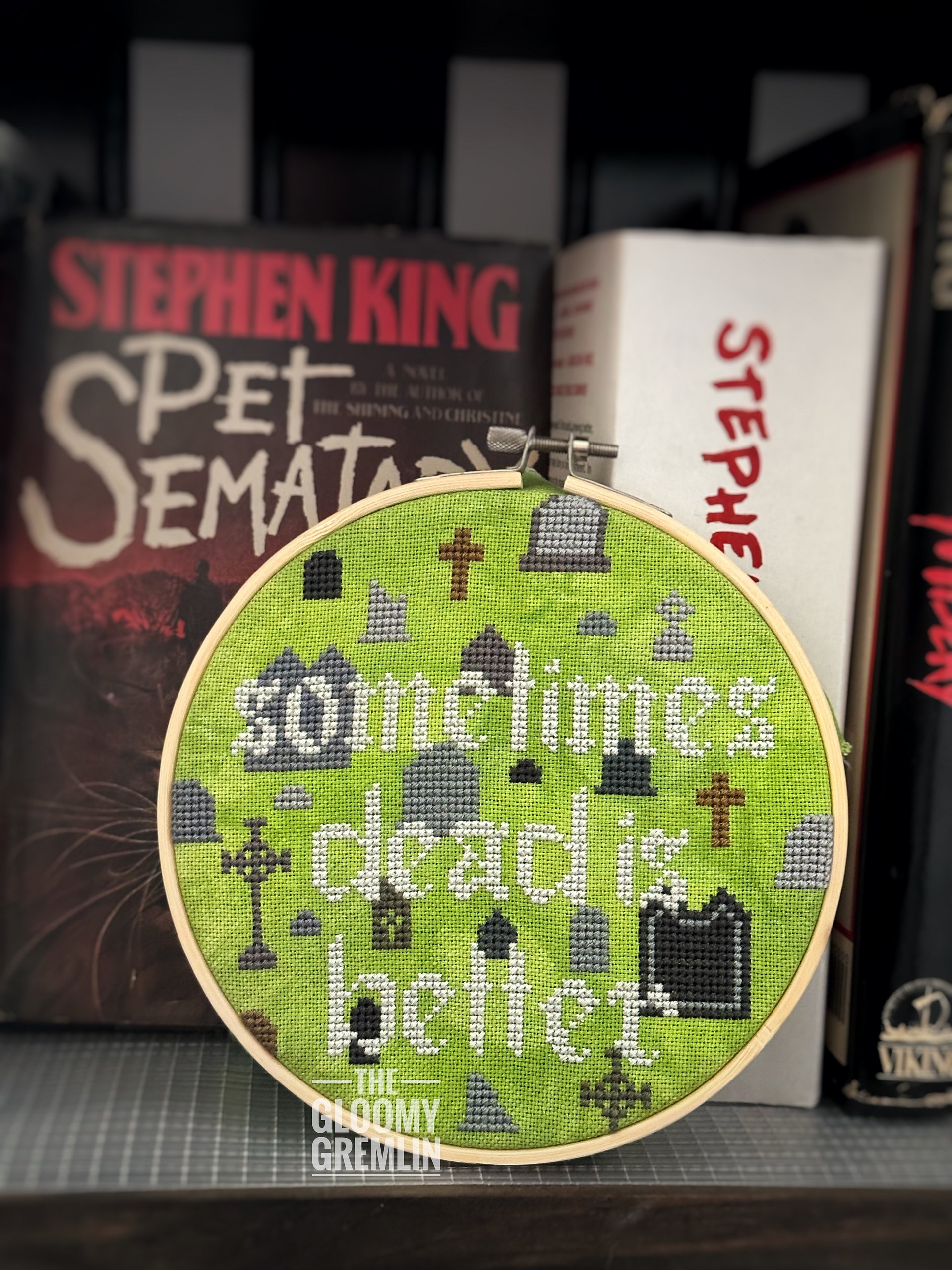 Sometimes Dead Is Better - Cross Stitch Pattern product image (1)