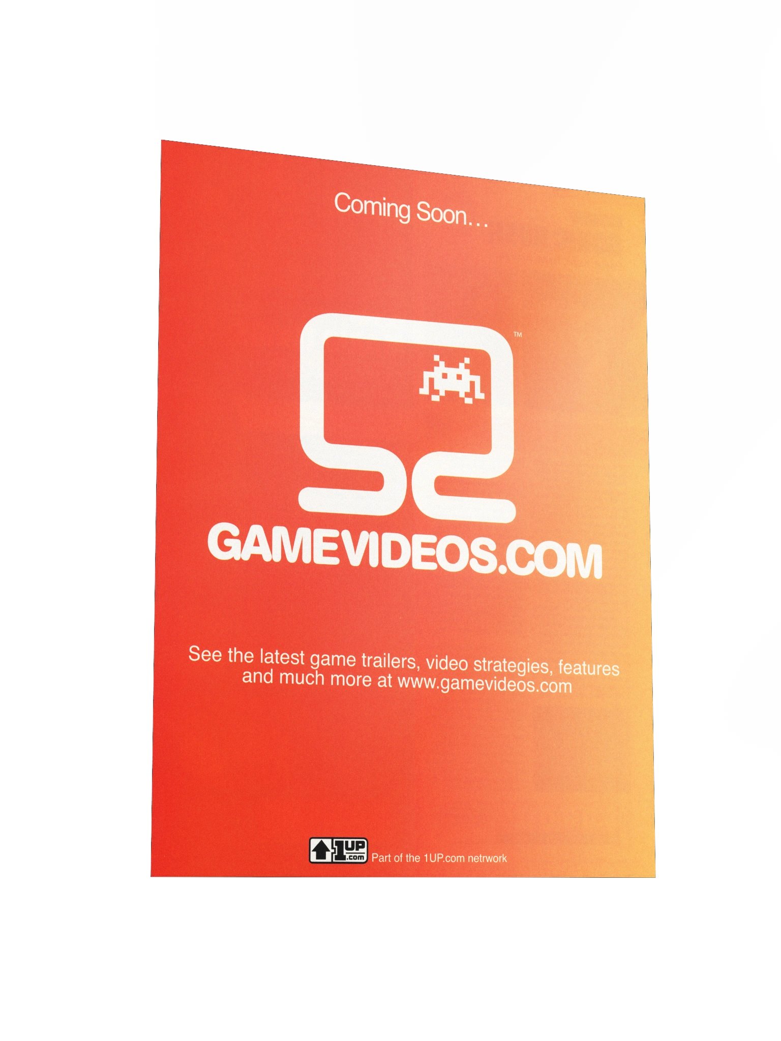 Gamevideos.com - Promotional Poster/Flyer product image (3)
