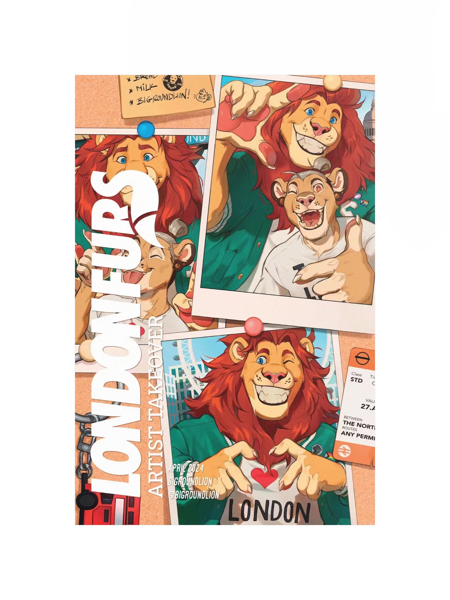 Artist Takeover #02 - BigRoundLion - Poster product image (4)
