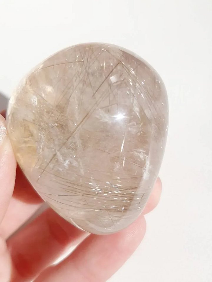 Starburst golden rutile lens product image (2)